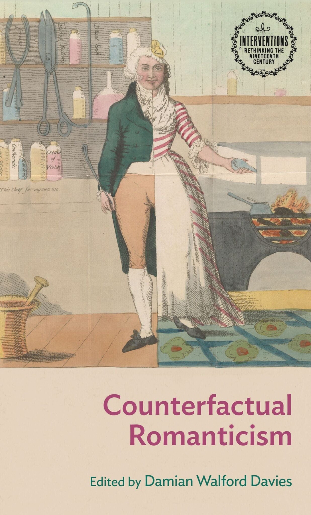 Cover image for Counterfactual Romanticism ISBN 9781526171832